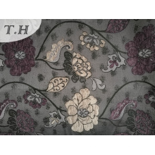 2016 Elegant Lotus Pattern Chenille Jacquard Cloth (FTH32115)